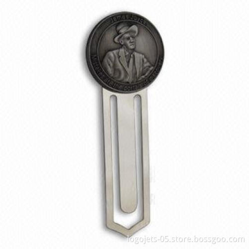 Photo Etched Brass Bookmark with Soft Enamel Colors Filled